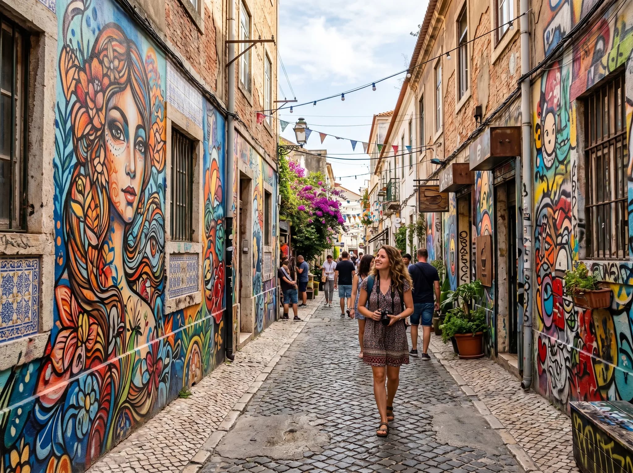 Street art at LX Factory