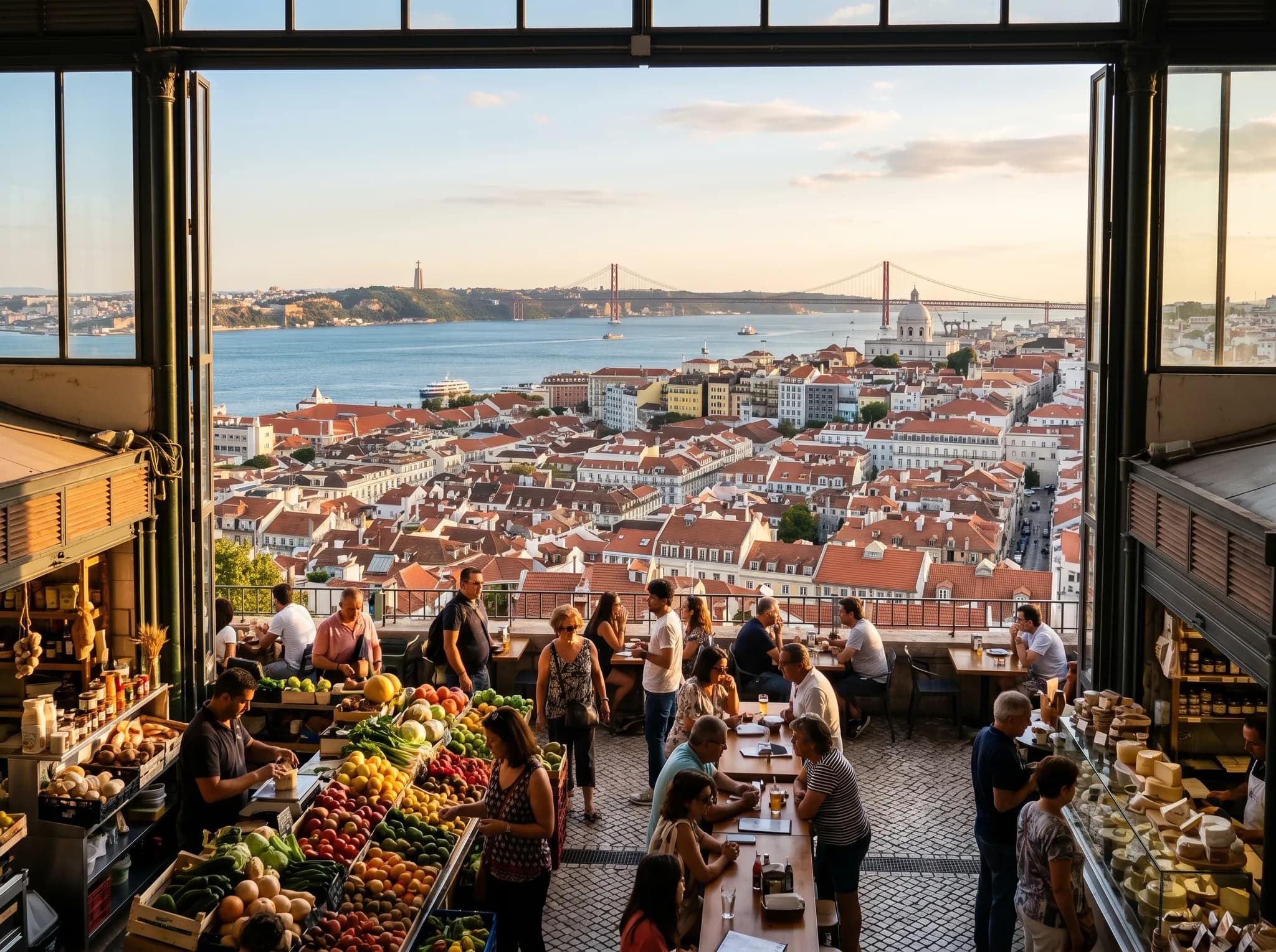 Lisbon panorama