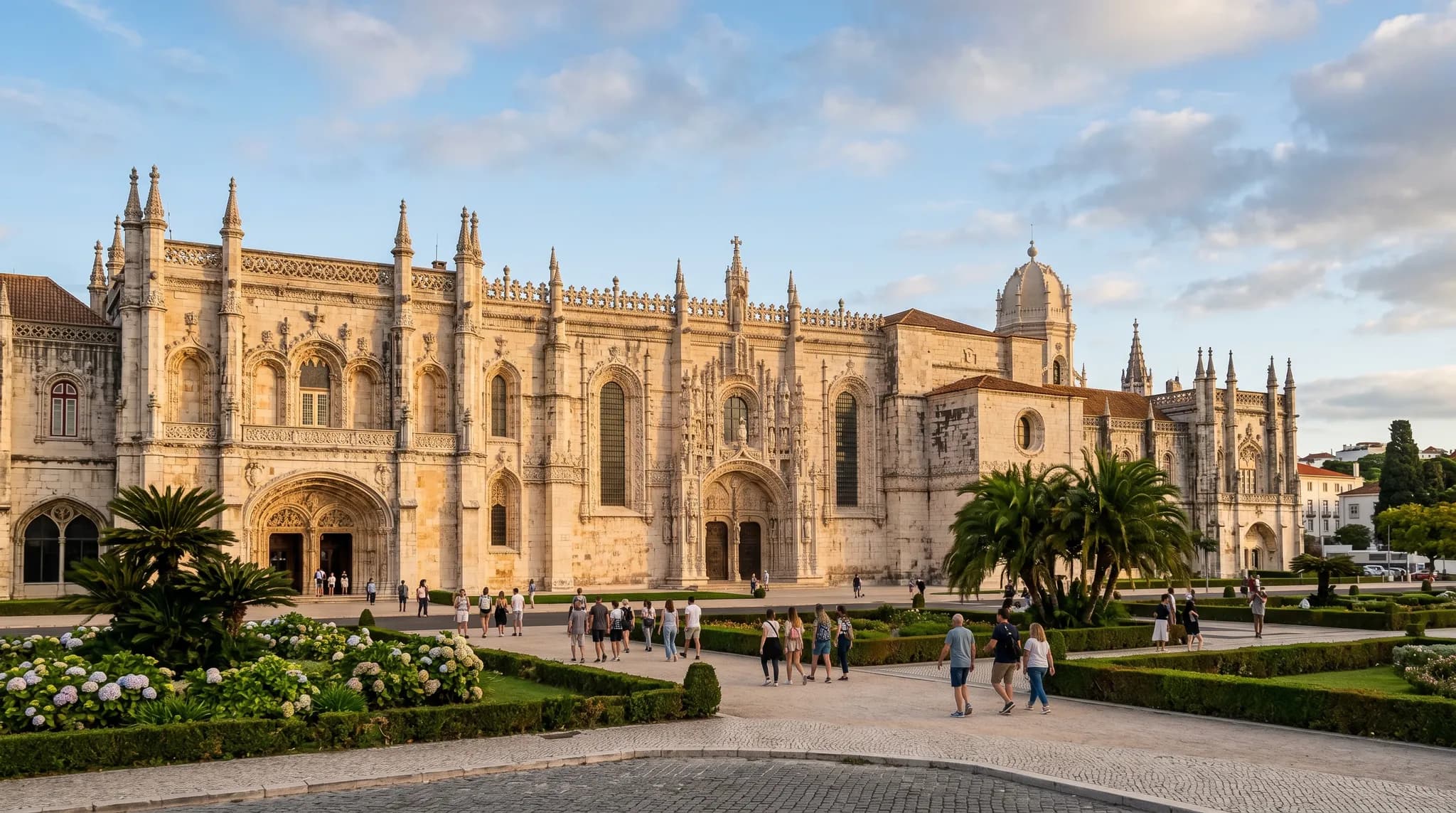 Mosteiro dos Jeronimos monastery facade