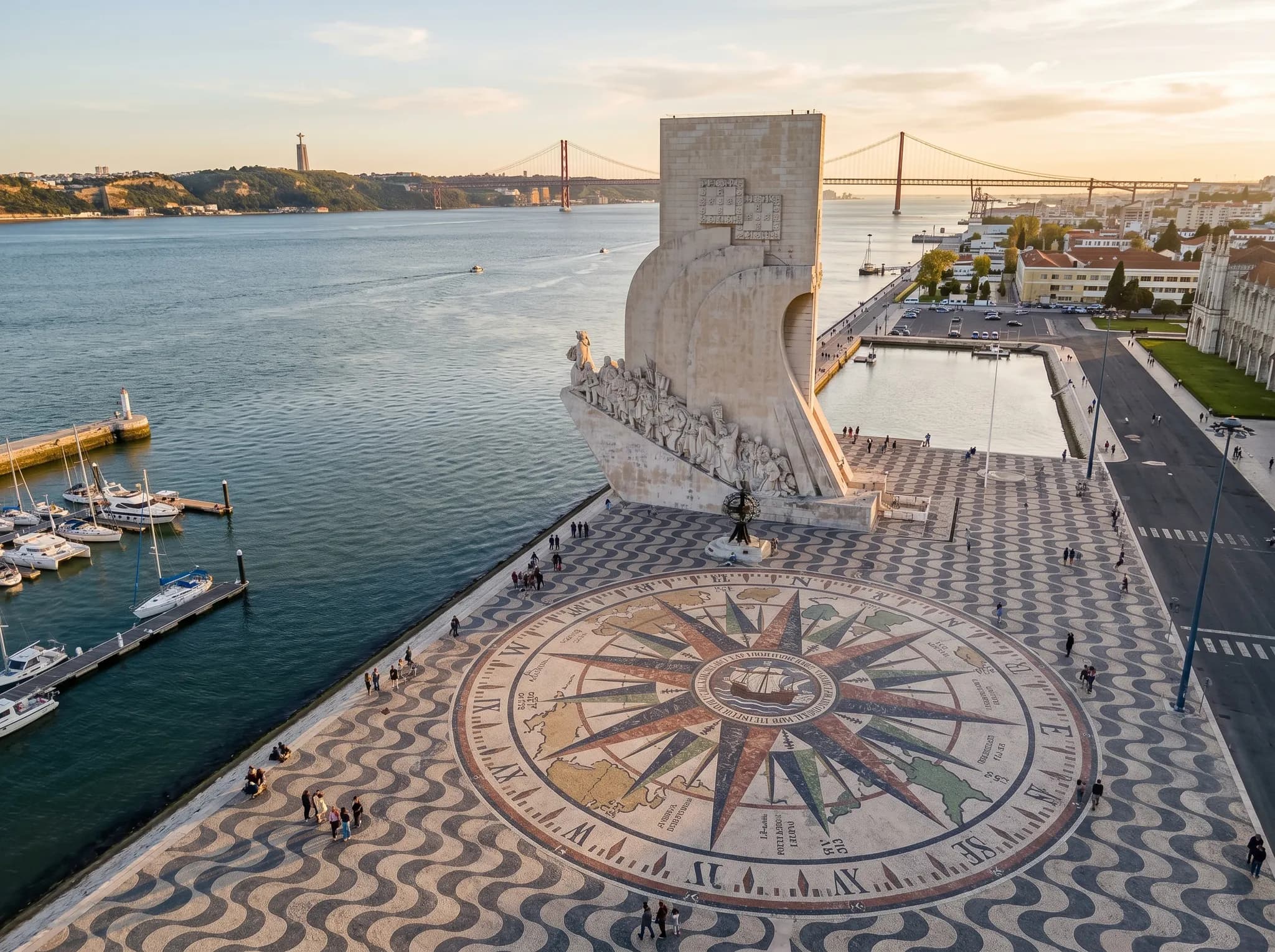 Aerial view of Padrão dos Descobrimentos