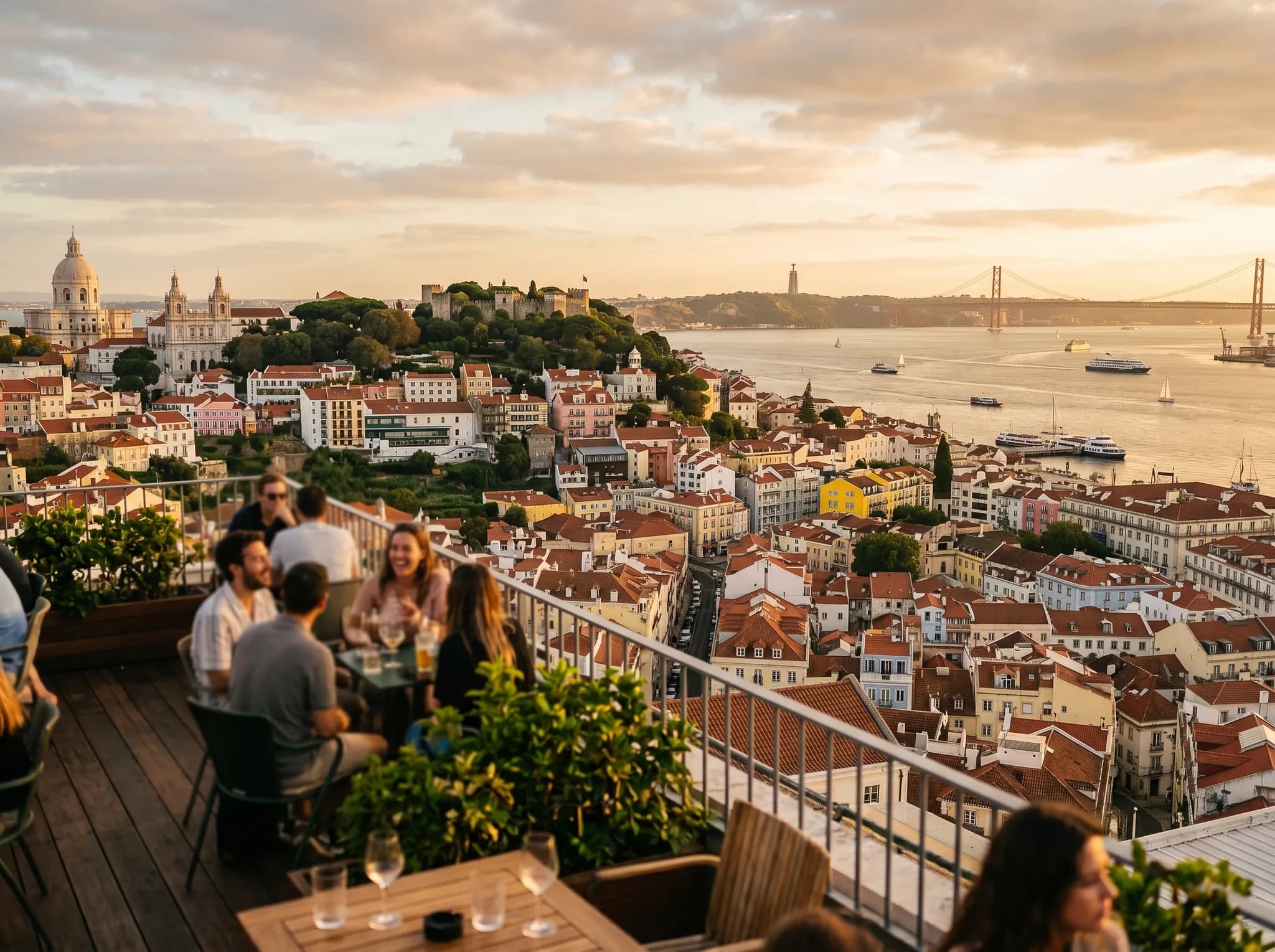 Lisbon panorama