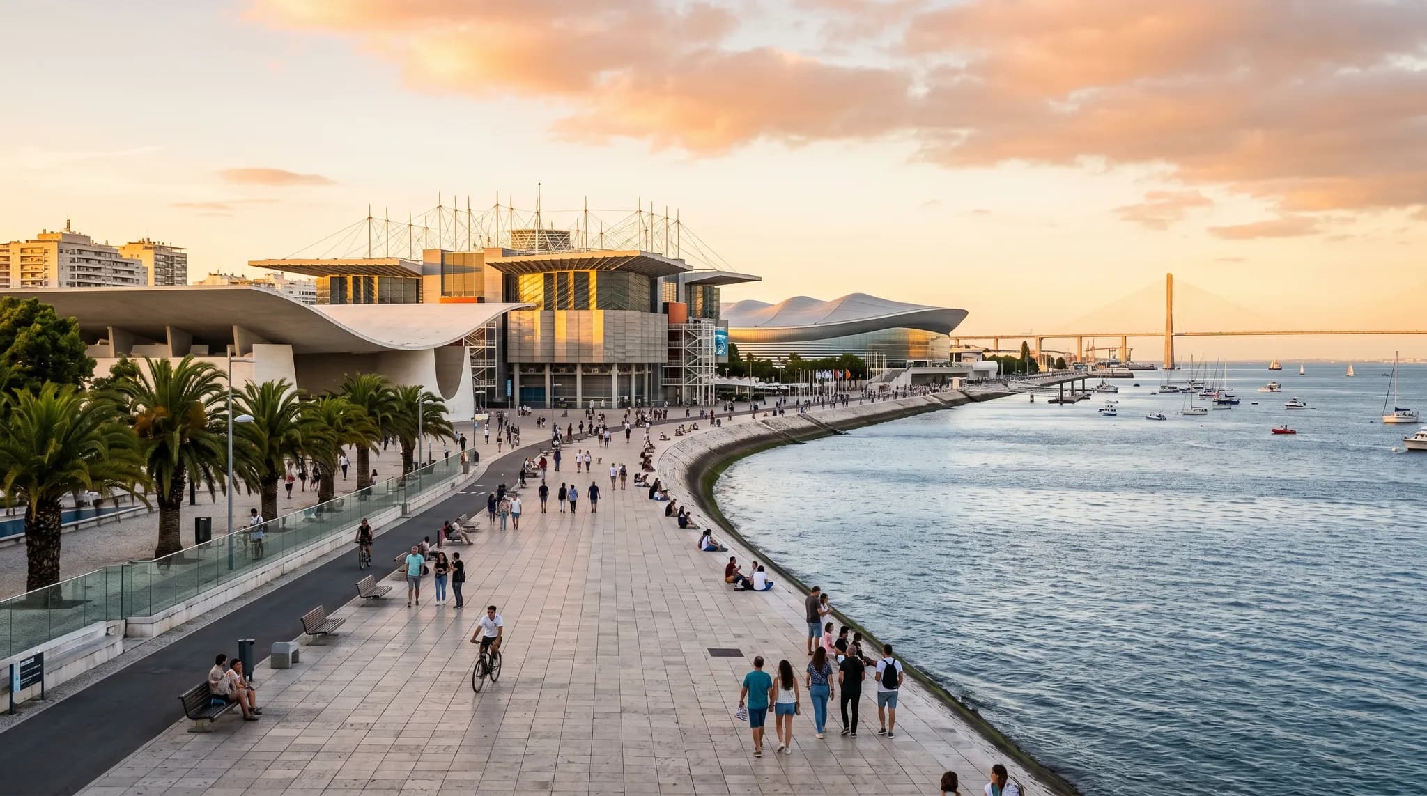 Parque das Nações waterfront
