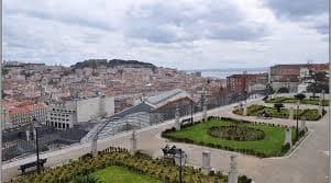 Terrace at Miradouro de São Pedro de Alcântara